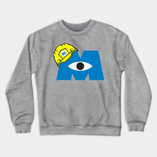 Monsters At Work Logo Crewneck Sweatshirt